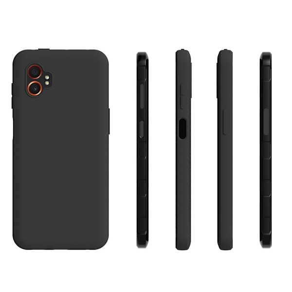 SKALO Samsung XCover7 Pro Mattamusta Ultrahohut TPU Suojakuori - Musta Black