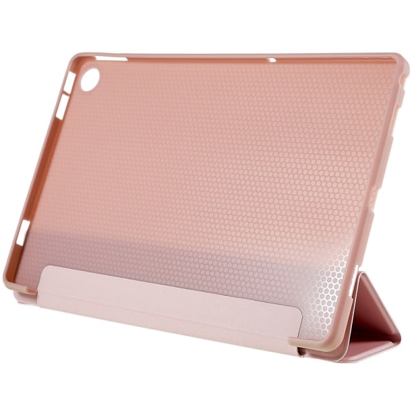 SKALO Lenovo Tab M10 Plus 10.6" (Gen 3) Trifold Flip Cover - Ros Pink gold