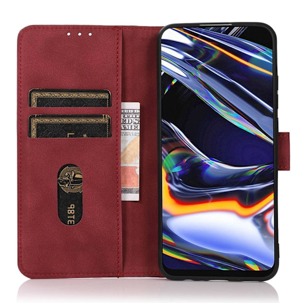 SKALO Samsung S25 Edge KHAZNEH Flip Cover - Rød Red