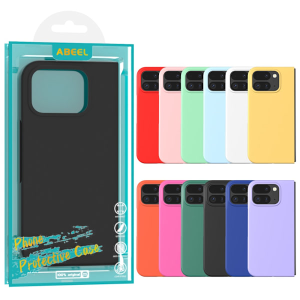 ABEEL Google Pixel 9 Pro Fold Skin Touch Skal - Vit Vit