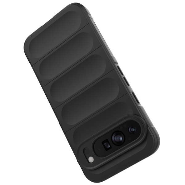 SKALO Google Pixel 9 Pro XL Rugged Bumpers TPU-Cover - Sort Black