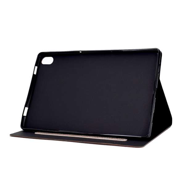 SKALO iPad 11" (2025) PU-nahkainen Lompakkokotelo - Ruskea Brown