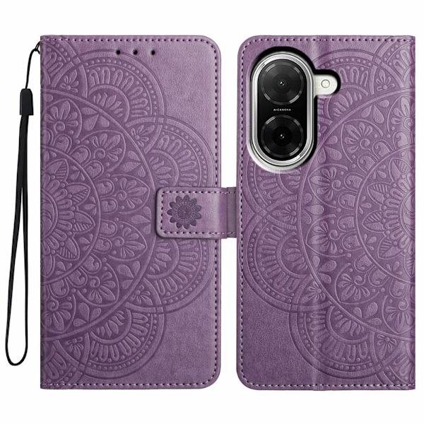 SKALO Xiaomi Redmi A5 4G Mandala Flower Plånboksfodral - Lila Lila