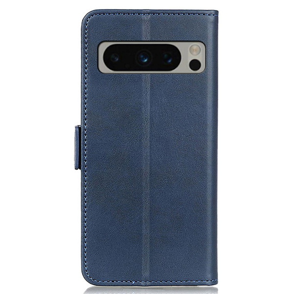 SKALO Google Pixel 8 Pro Premium Wallet Lompakkokotelo - Sininen Blue