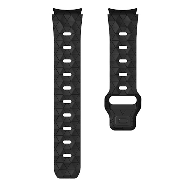 SKALO Hexagon Silikonarmband Samsung Watch 7 40mm/44mm - Fler färger Svart