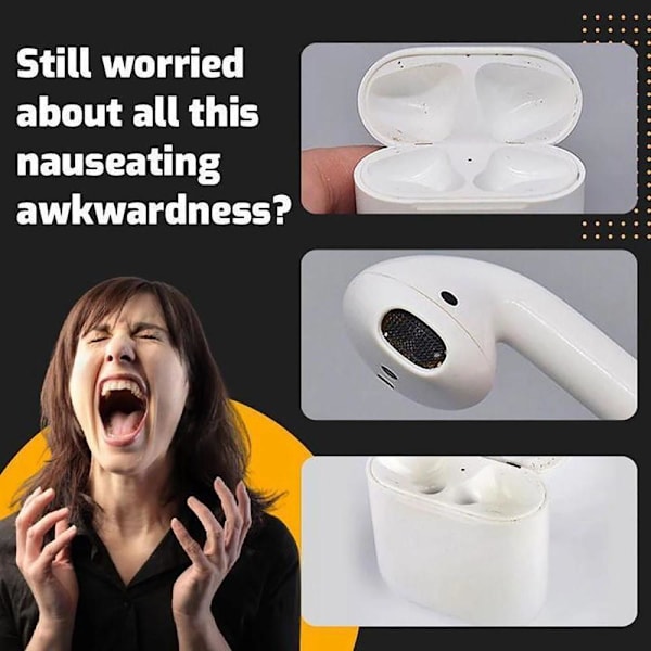 SKALO AirPods puhdistussarja White