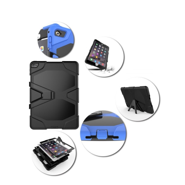 SKALO iPad Mini 4 Extra Shockproof Armor Shockproof Cover - Vælg Cerise