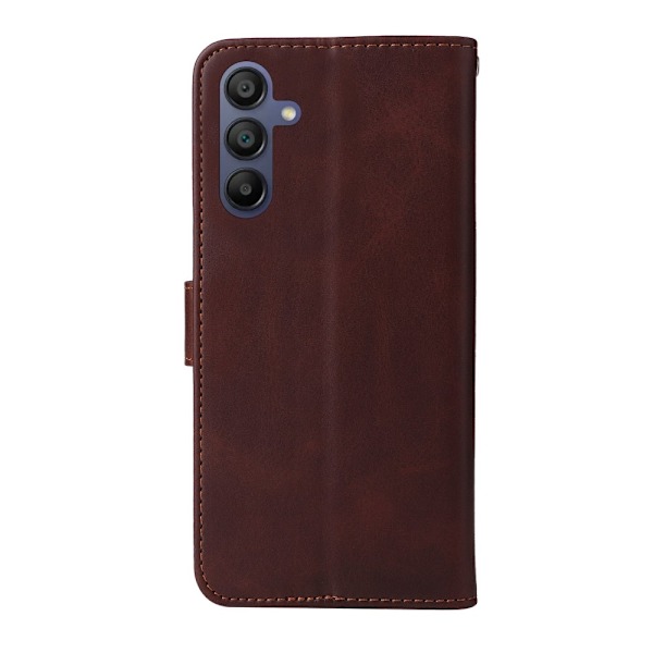SKALO Samsung A16 PU-læder Pungetui - Vælg farve Brown