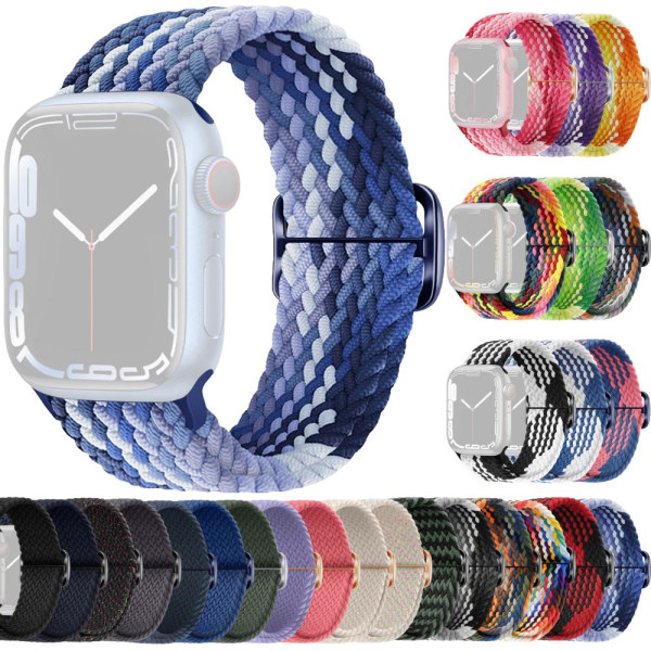 SKALO Punottu -ranneke Apple Watch 38/40/41mm - Valitse väri Multicolor