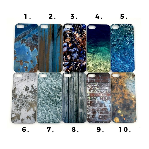 Kansi kuviolla iPhone 5 / 5S / SE MultiColor #10