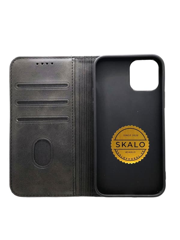 Plånboksfodral Premium iPhone 12 / 12 Pro Black