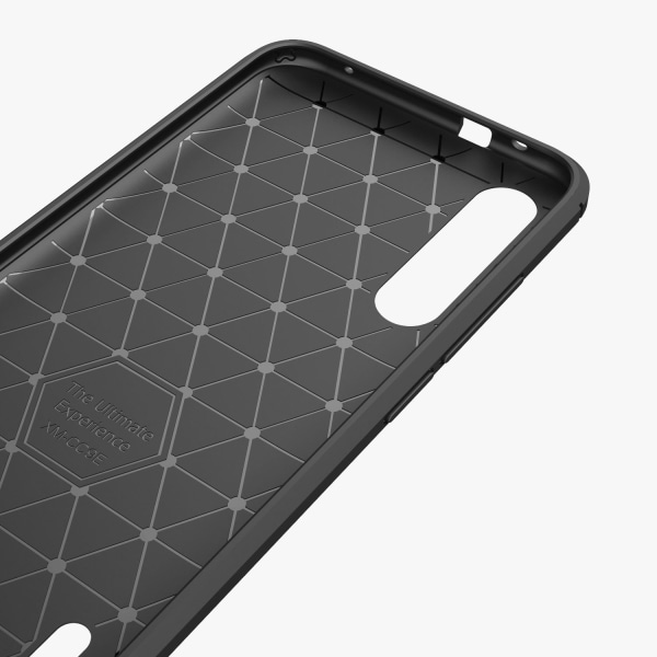 Stöttåligt Armor Carbon TPU-skal Xiaomi Mi A3 - fler färger grå