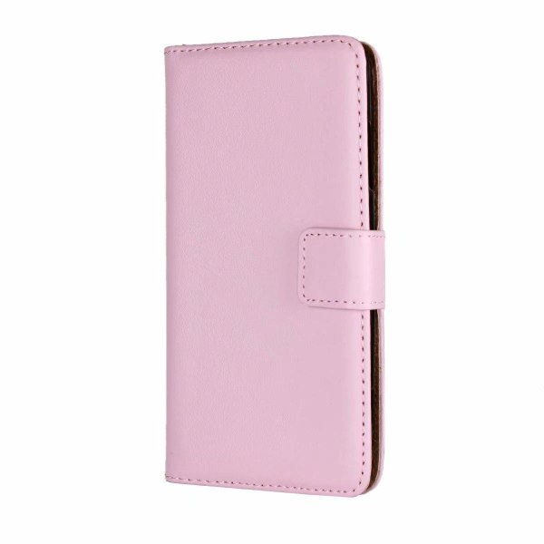 SKALO Sony Xperia 1 III Flip Cover m. Pung i Ægte Læder - Vælg farve Light pink