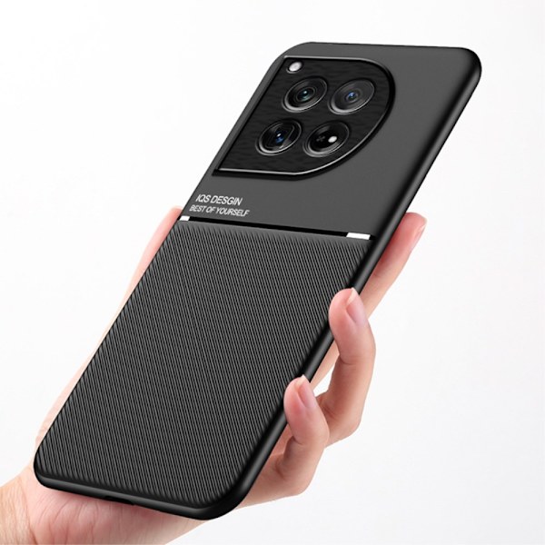 SKALO OnePlus 12 5G Hybrid TPU Skal - Svart Svart