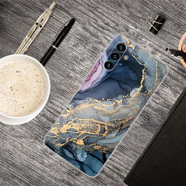SKALO Samsung A04s 4G Marmor TPU-cover - #4 Multicolor