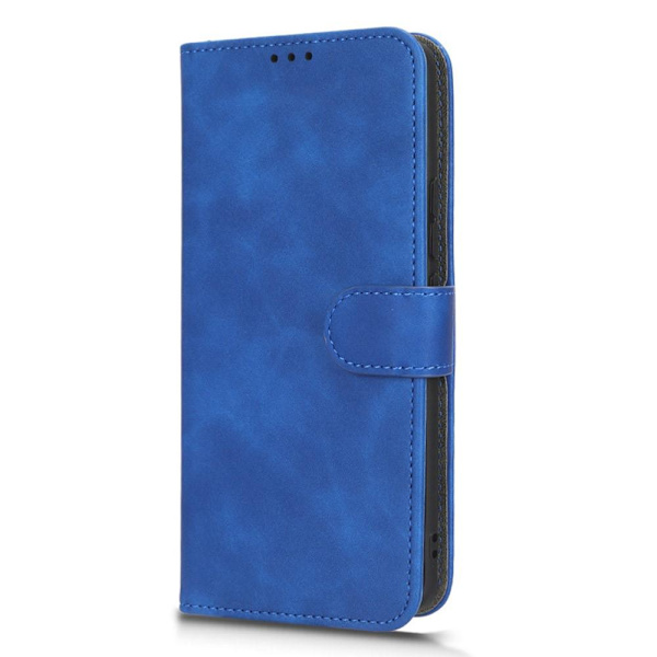SKALO Xiaomi 13 Pro 5G Matt PU-læderpungetui - Blå Blue