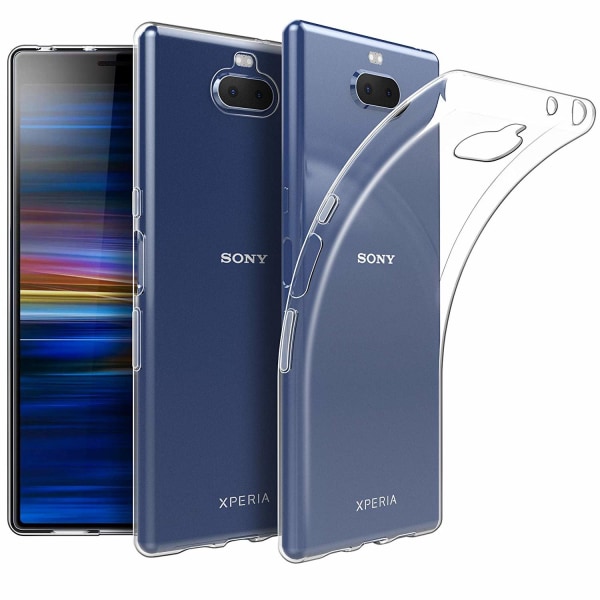 Läpinäkyvä silikoni-TPU-kuori Sony Xperia 10:lle Transparent