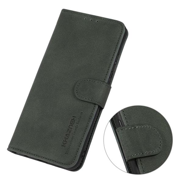 SKALO Xiaomi 13 Lite KHAZNEH Plånboksfodral i PU-Läder - Grön Grön