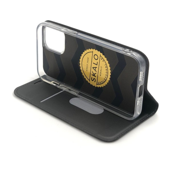 SKALO iPhone 12 Mini Plånboksfodral Ultratunn design - Fler färg Blå