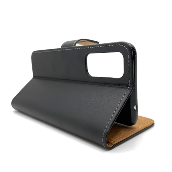 SKALO OnePlus Nord 2 Flip Cover m. Pung i Ægte Læder - Vælg farve Brown