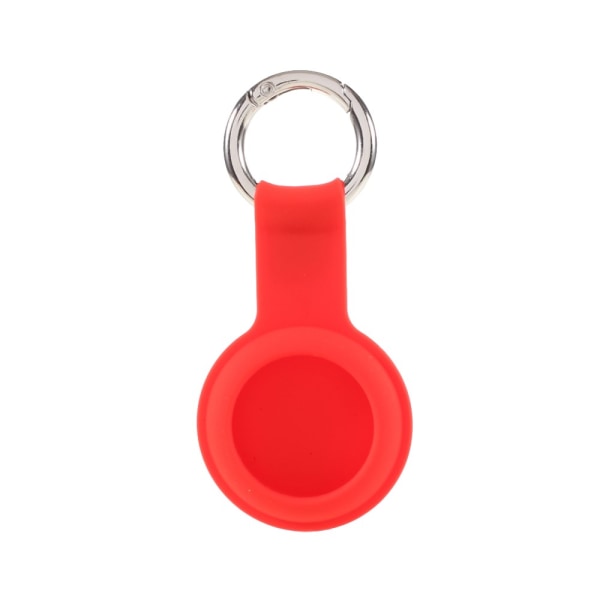 SKALO AirTag-pidike silikonisella avainrenkaalla varustettuna - Red