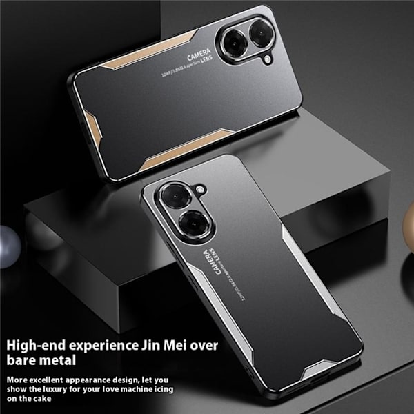 SKALO Xiaomi Redmi A5 4G Matt Metall Hybrid Suojakuori - Kulta Gold