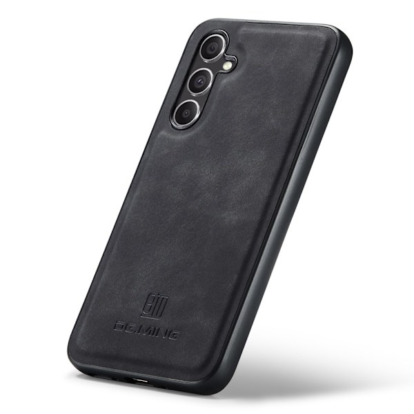DG.MING Samsung A16 Premium PU-Läder Hybrid Skal - Svart Svart