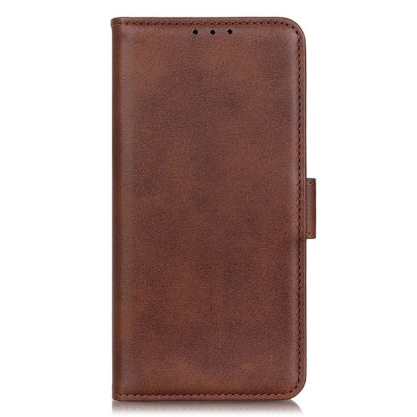 SKALO Asus ROG Phone 7 5G Premium Wallet Lompakkokotelo - Ruskea Brown