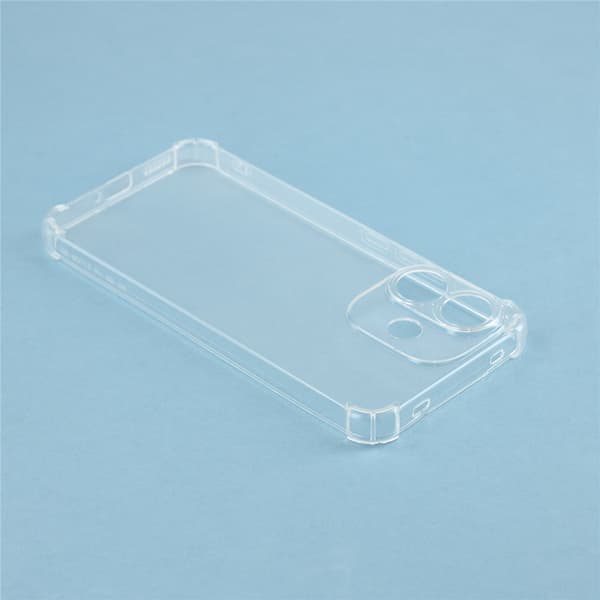 SKALO Extra strong TPU Cover til Xiaomi Redmi Note 17 - Gennemsigtig Transparent