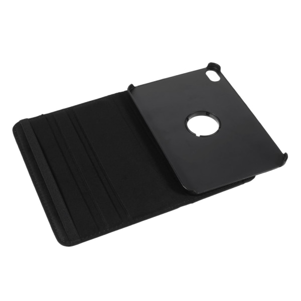 SKALO iPad Mini (2021) 360 Litchi Flip Cover - Sort Black