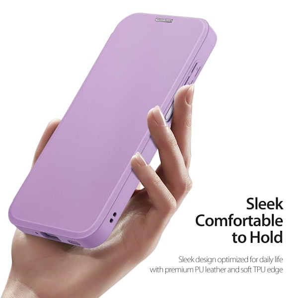 DUX DUCIS Samsung A16 Skin X Pro Flip Cover - Lilla Purple