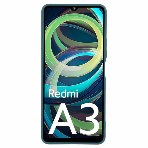 SKALO Xiaomi Redmi A3 Ultratynd TPU-skal - Vælg farve Dark green