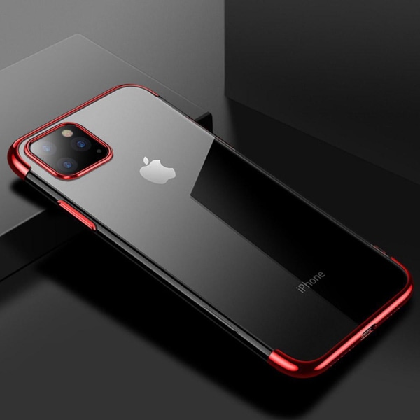 Design TPU-skal Electro Plating till iPhone 11 Pro Max - fler fä Svart