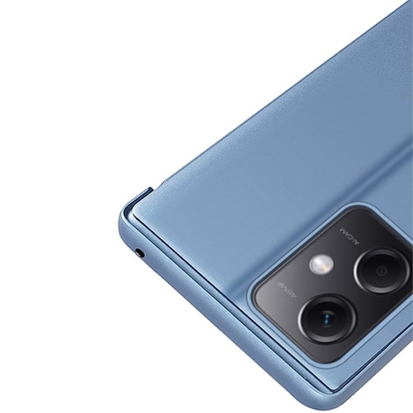 SKALO Xiaomi Redmi Note 12 Pro 5G Clear View Spegel fodral - Rosa Rosa