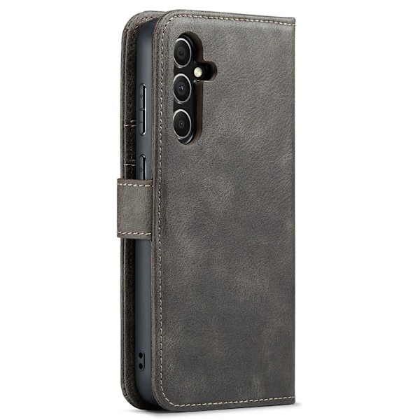 DG MING Samsung A36 5G 2-in-1 Magneetti Lompakkokotelo - Harmaa Grey