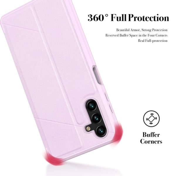 DUX DUCIS Samsung A13 5G Skin X Series Flip-suoja - Pinkki Pink