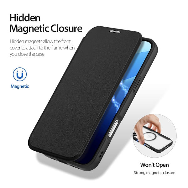 DUX DUCIS iPhone 16 Pro Skin X Pro Suojakuori - Musta Black