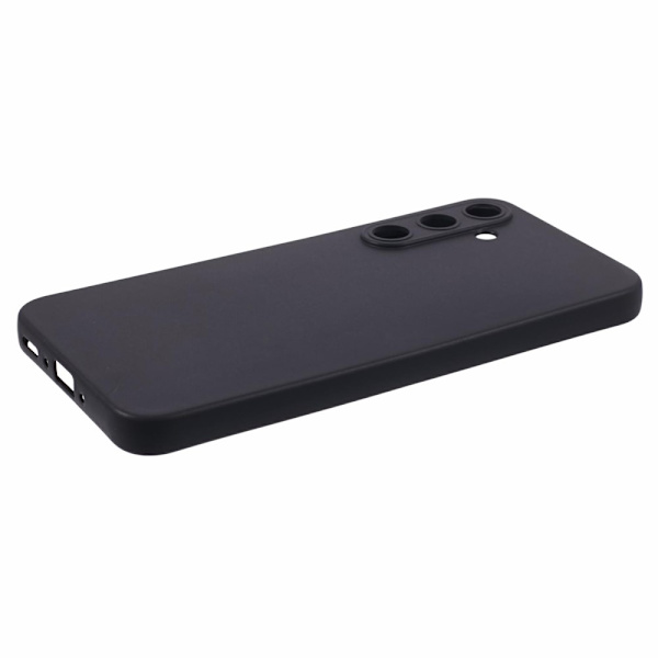 SKALO Samsung A35 5G Mattamusta erittäin ohut TPU-suojakuori Black