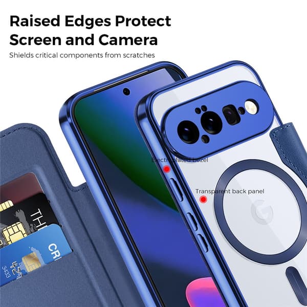 SKALO Slim Cover til Google Pixel 11 - Blå Blue