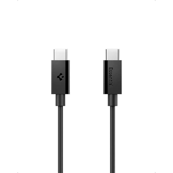 Spigen EB6010CC Essential USB-C-kabel 60W 1m - Sort Black