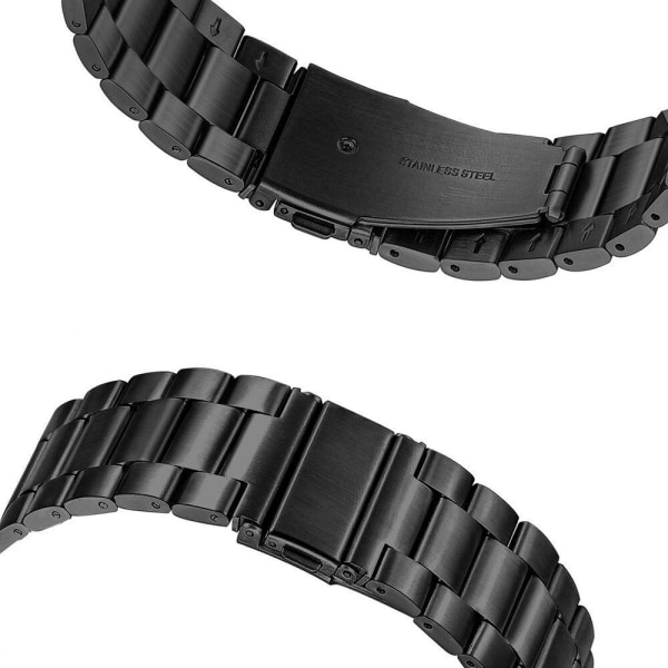 SKALO Teräsranneke Samsung Watch 3 41mm - Valitse väri Black
