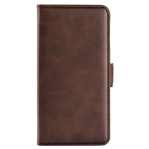 SKALO Samsung S23 Premium Wallet Lompakkokotelo - Ruskea Brown