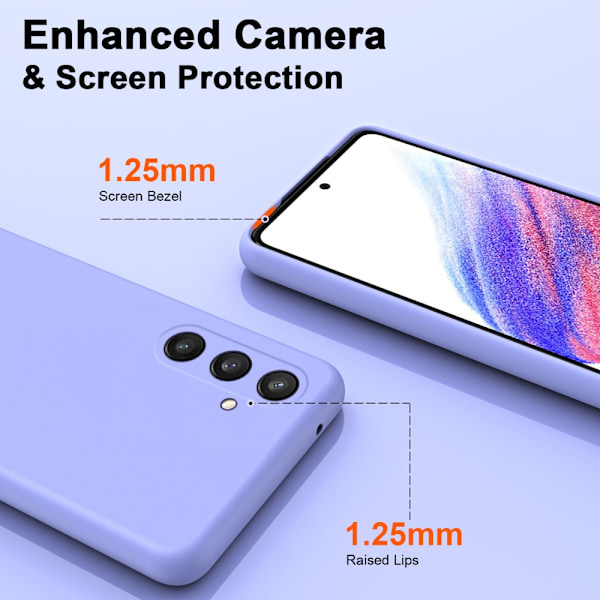 SKALO Samsung S24 Ultraohut TPU-kuori - Valitse väri Purple