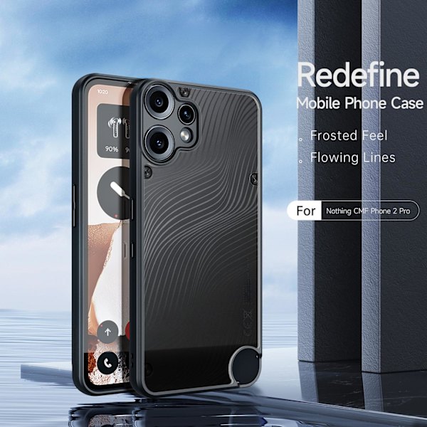 DUX DUCIS Nothing CMF Phone 2 Pro Aimo Series Suojakuori - Musta Black