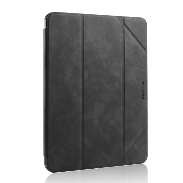 DG MING iPad Air (2020/2022) See Series Trifold Flip Cover - Sor Black