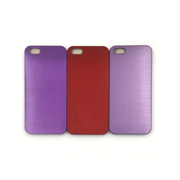 Metallinen kansi iPhone 5 / 5S / SE (1. sukupolvi) - enemmän värejä Red