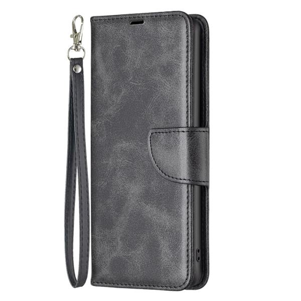 SKALO Xiaomi Redmi Note 13 4G Lompakkokotelo PU-nahkaa - Musta Black