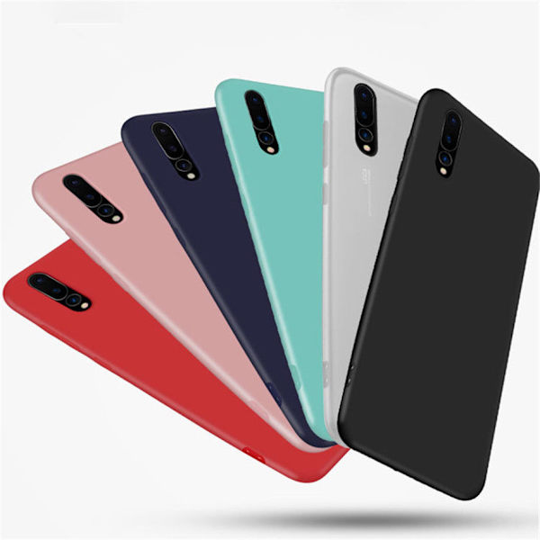 Huawei P20 Ultratunn Silikonskal Blue