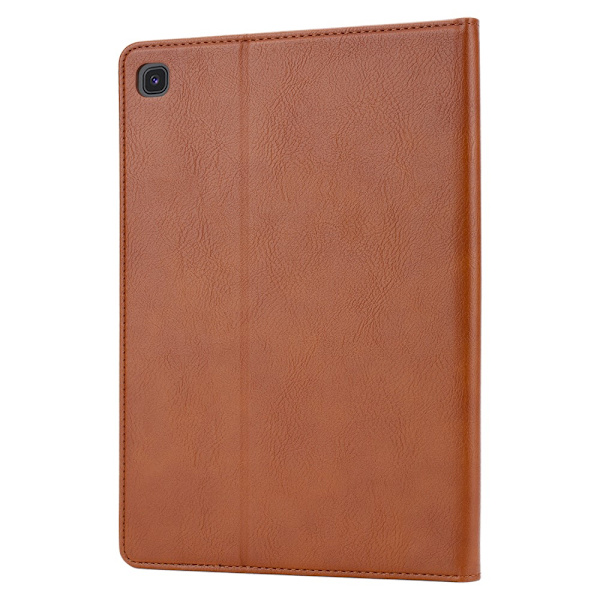 SKALO Samsung Tab A8 10.5 (2021/2022) PU-læder Flip Cover - Brun Brown