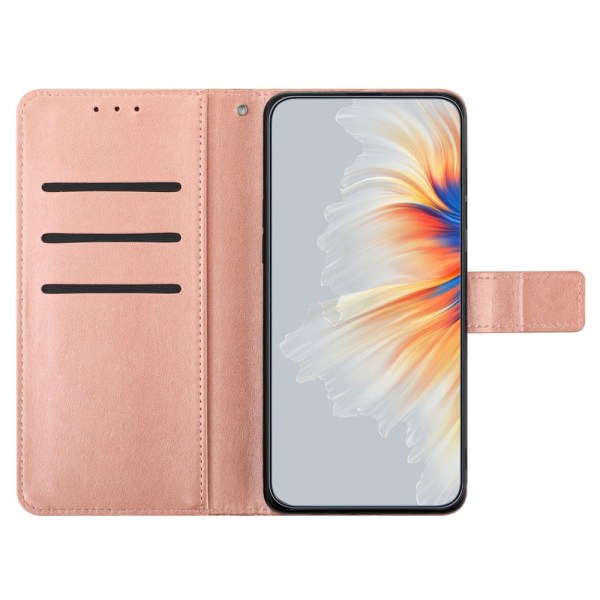 SKALO Xiaomi Redmi Note 13 Pro 5G Mandala Plånboksfodral - Roséguld Rosa guld